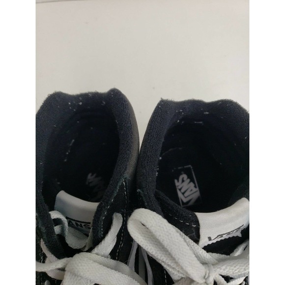 Vans SK8 Hi Canvas‎ High Tops Black White Size 6 Youths - Picture 7 of 9